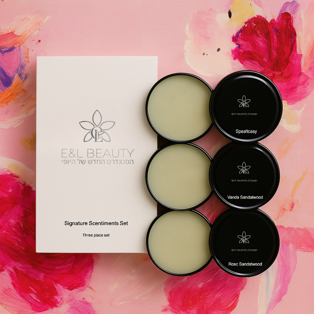 E-L-Beauty | סודות הבושם ערכת בושם מוצק בניחוחות ייחודיים E-L-Beauty